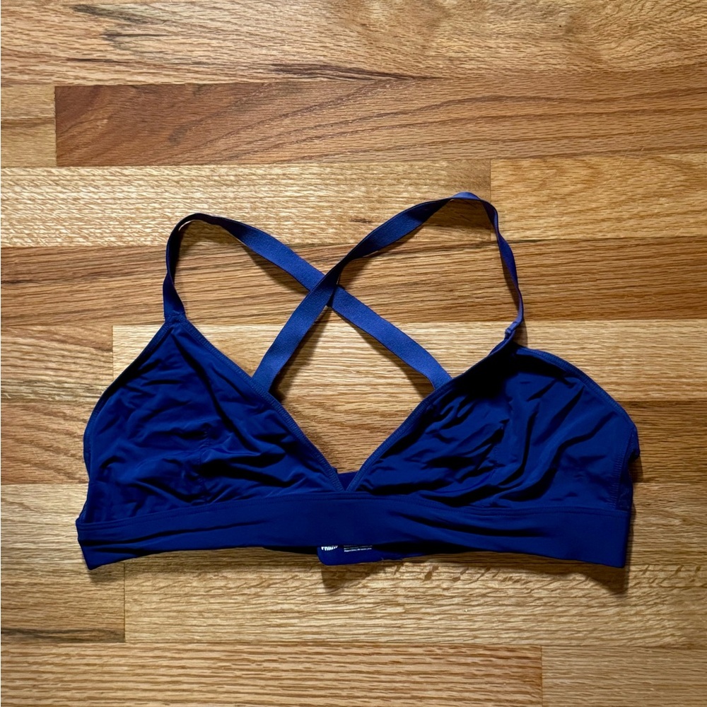 Parade Re:Play Triangle Bralette, Blue, L